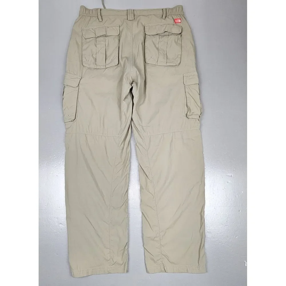 The North Face Cargo Pants‎ Mens Large 34x32. Nylon Hiking Trekking Outdoors.